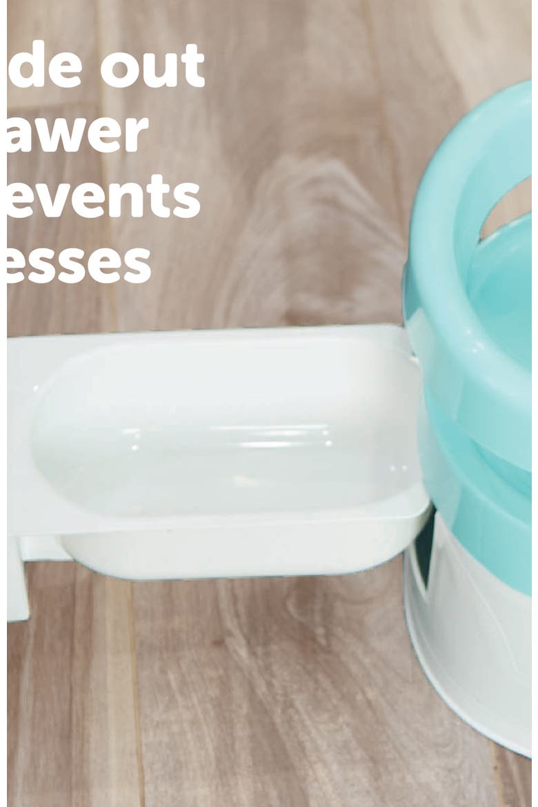 Handled Potty Chair, Alternate, color, Gray