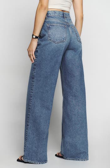 Cary Slouchy Low Rise Wide Leg Jeans