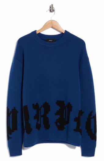 Jacquard Wool Sweater