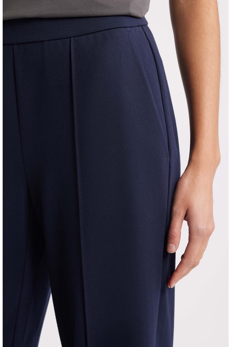 Pintuck Straight Leg Pants, Alternate, color, INK