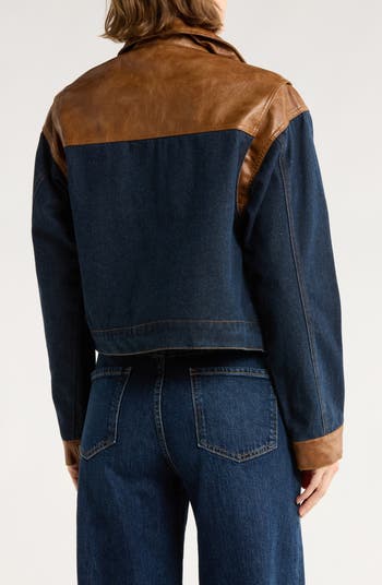 Western Denim Trucker Jacket