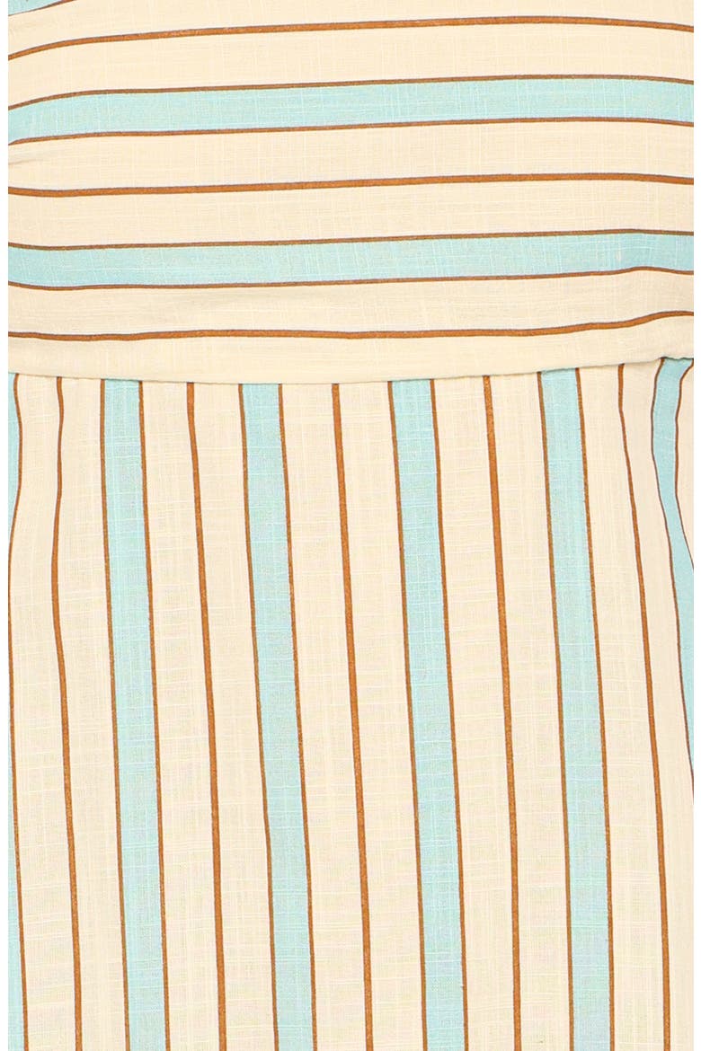 Brea Striped Maxi Dress, Alternate, color, GREEN STRIPE