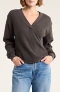 Madewell Brushed Waffle V-Neck T-Shirt