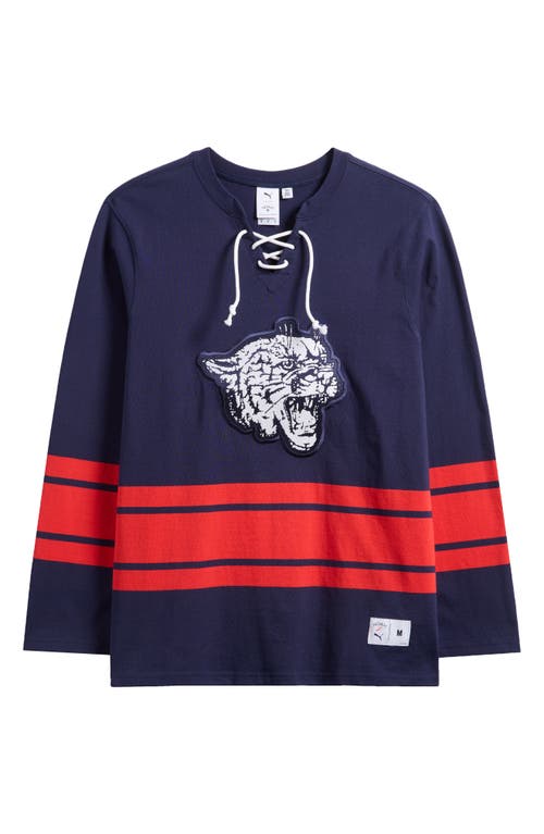 x Noah Puma Cotton Hockey Jersey in Puma Navy 