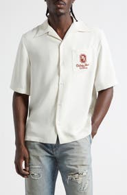 AMIRI Chateau Amiri Embroidered Camp Shirt