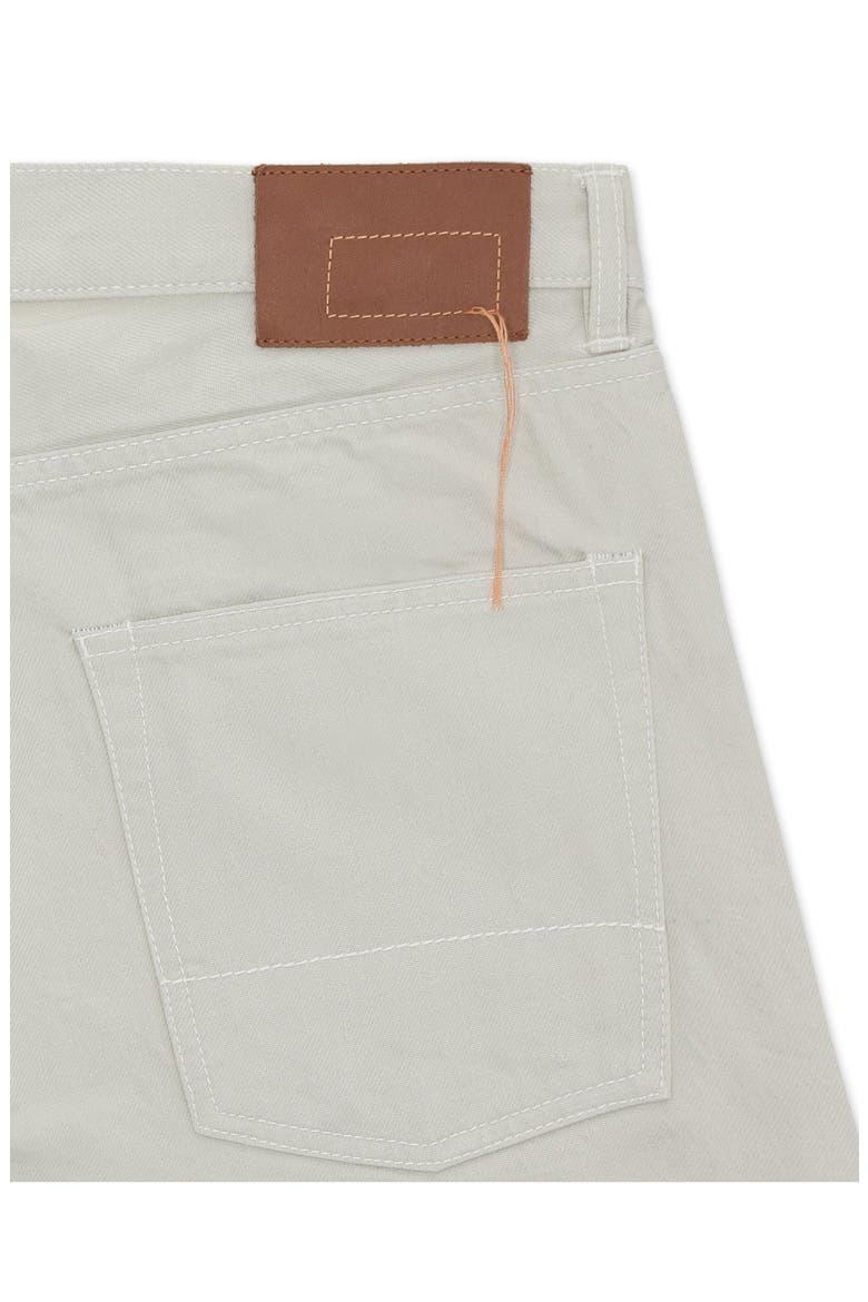 Selvedge Denim Regular Fit Jeans, Alternate, color, White