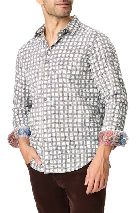 Sanger Long Sleeve Button-Up Shirt