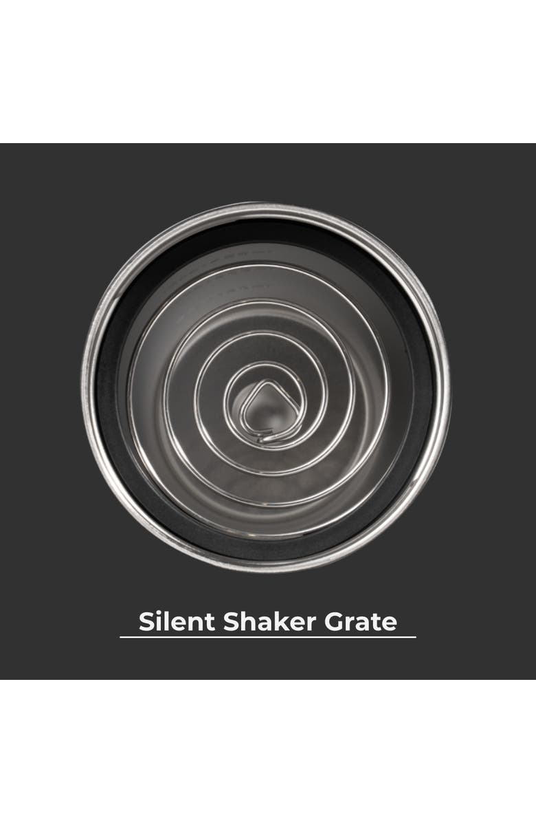 HydroJug New Stainless Steel Shaker 24oz - Insulated, Leakproof, BPA-Free with Silent Mixing Grate, Alternate, color, Black