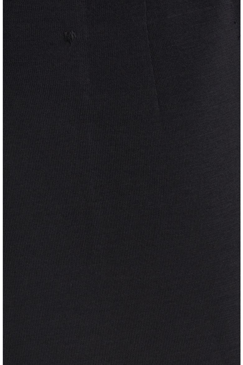 One-Button Knit Blazer, Alternate, color, BLACK