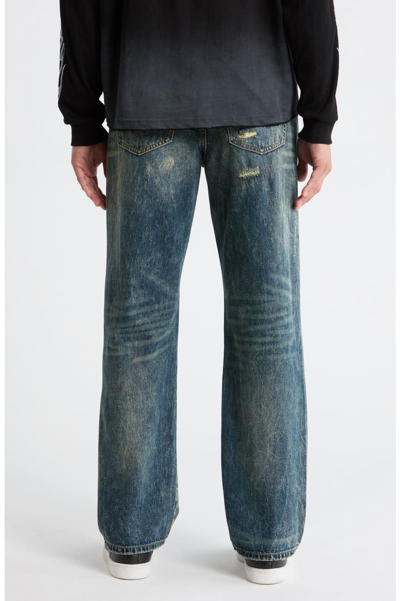 Timeless Ripped & Repaired Bootcut Jeans, Alternate, color, LIGHT WASH
