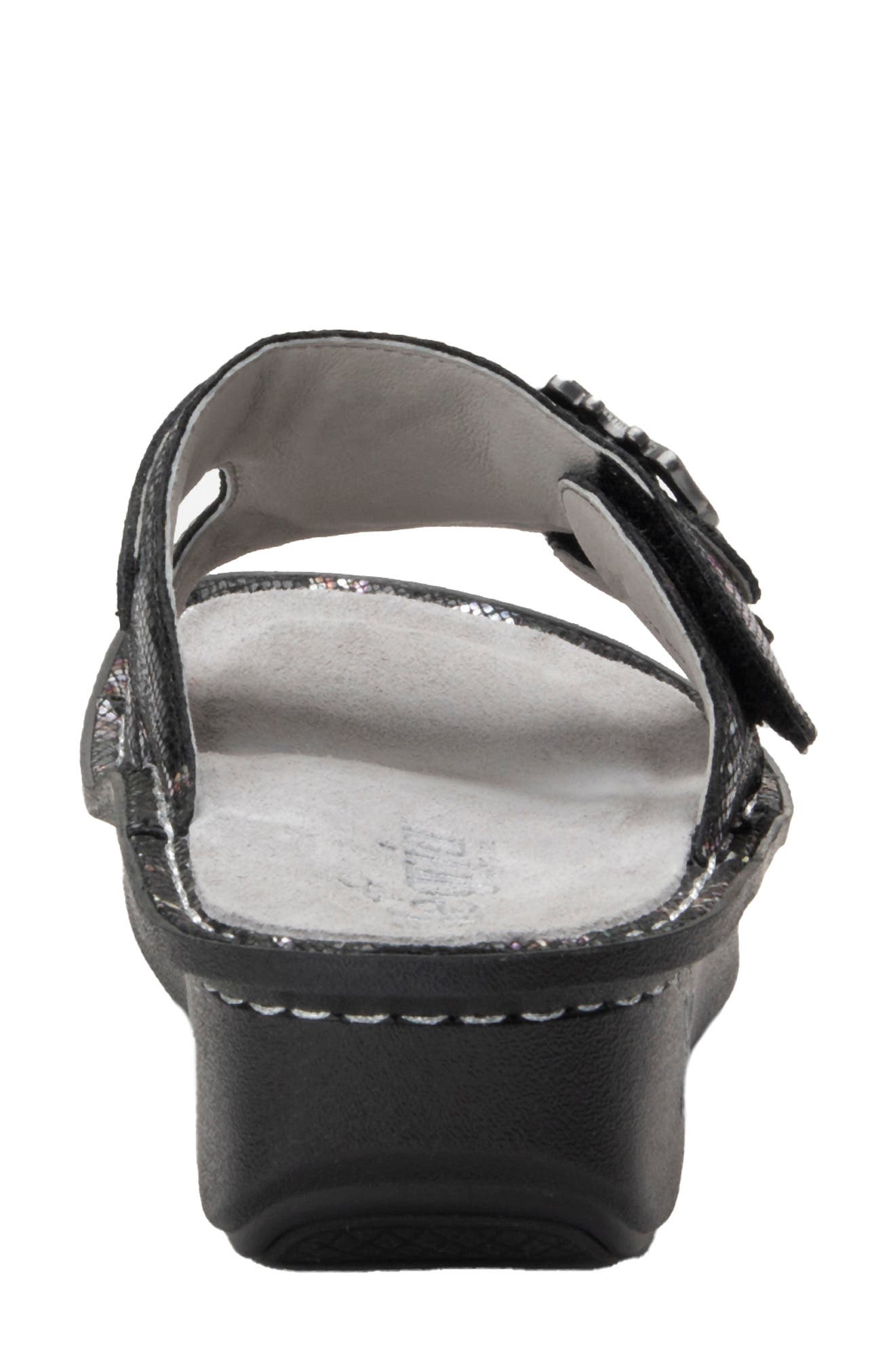 Alegria Kasha Slide Sandal, Alternate, color, RITZ LEATHER