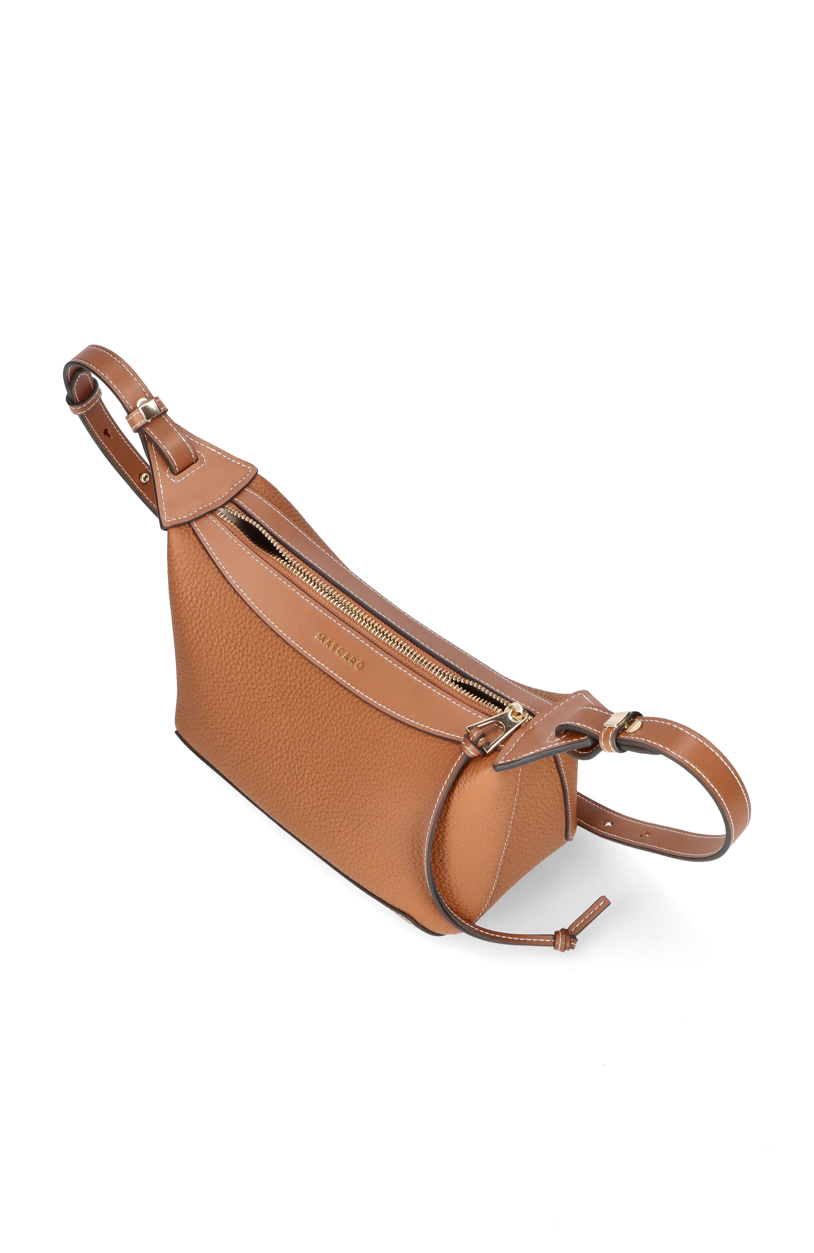 Medium Zip Cossbody, Alternate, color, Tan