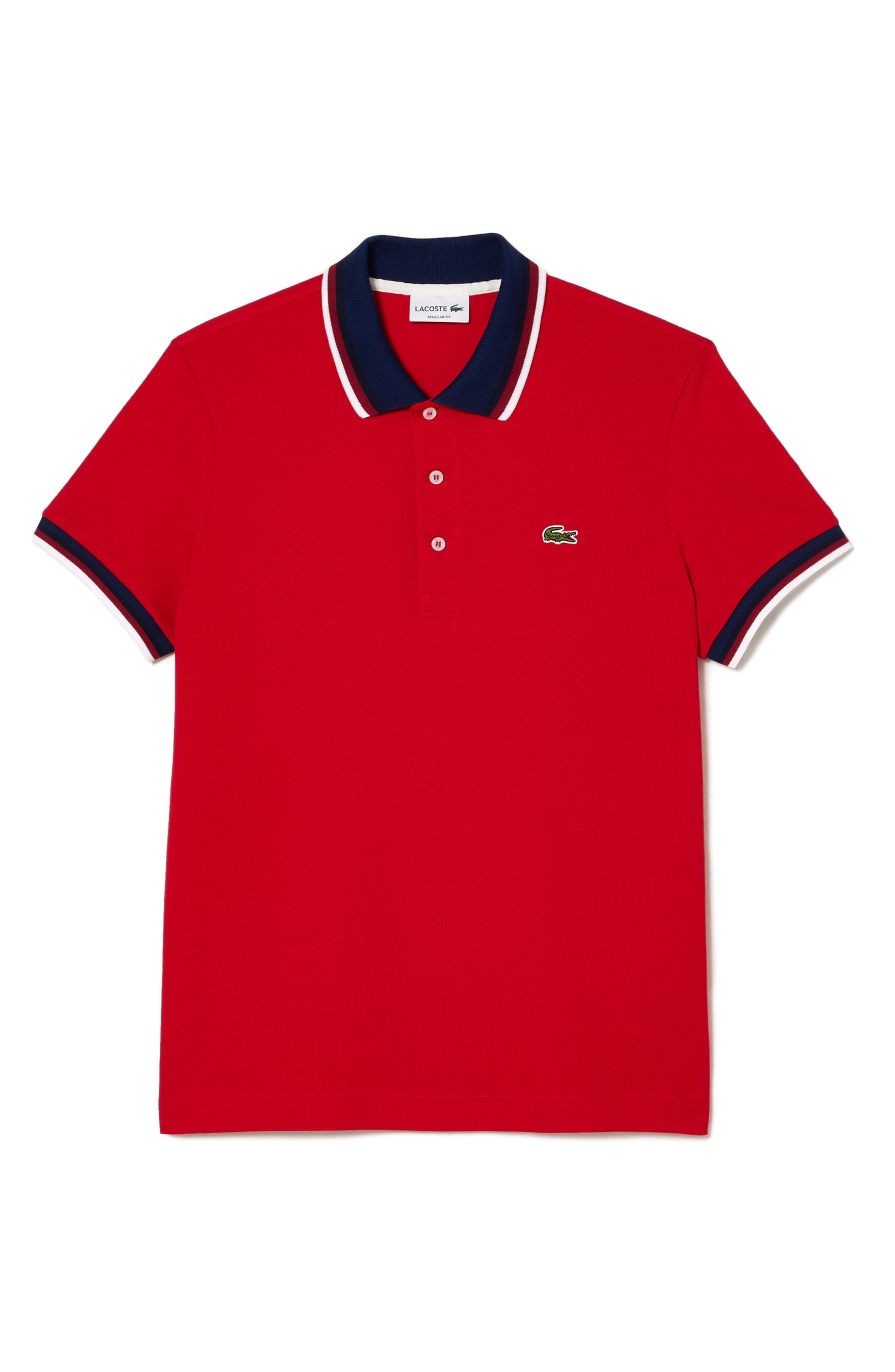 Regular Fit Stretch Pique Polo - image 3