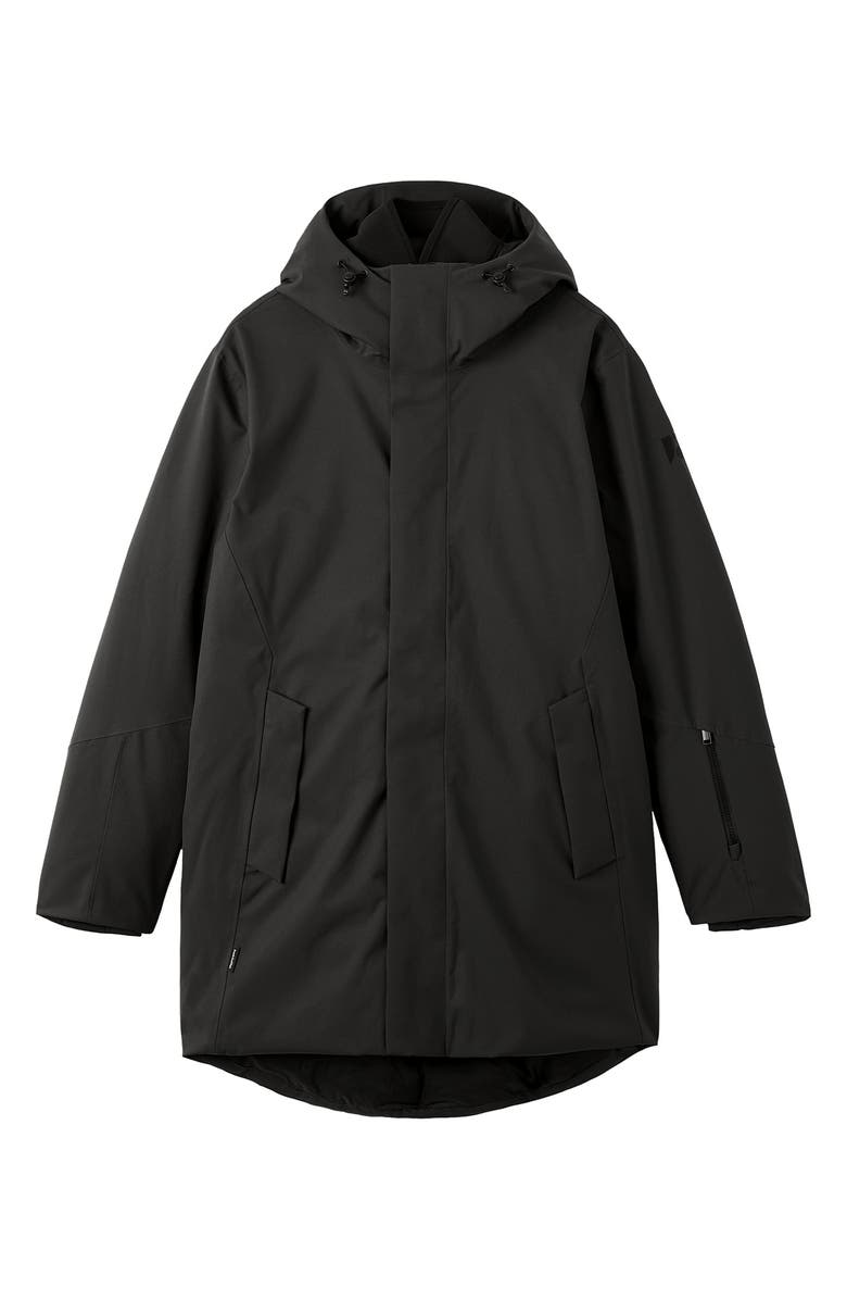Frank And Oak Capital Waterproof Recycled Polyester Hooded Parka, Alternate, color,