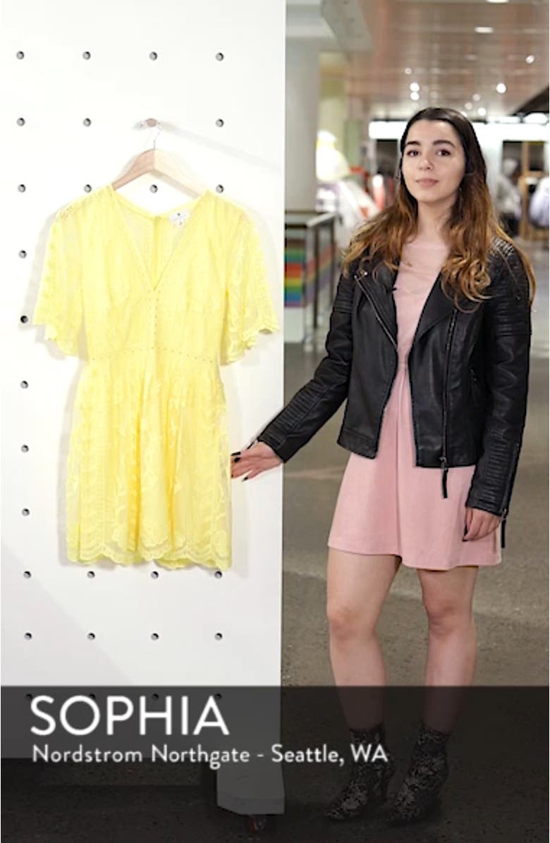 Lace Minidress, sales video thumbnail