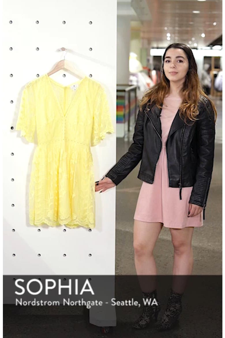 Lace Minidress video
