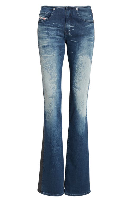 DIESEL DIESEL® D-GIANNIX-S1 TROMPE L'OEIL BOOTCUT JEANS