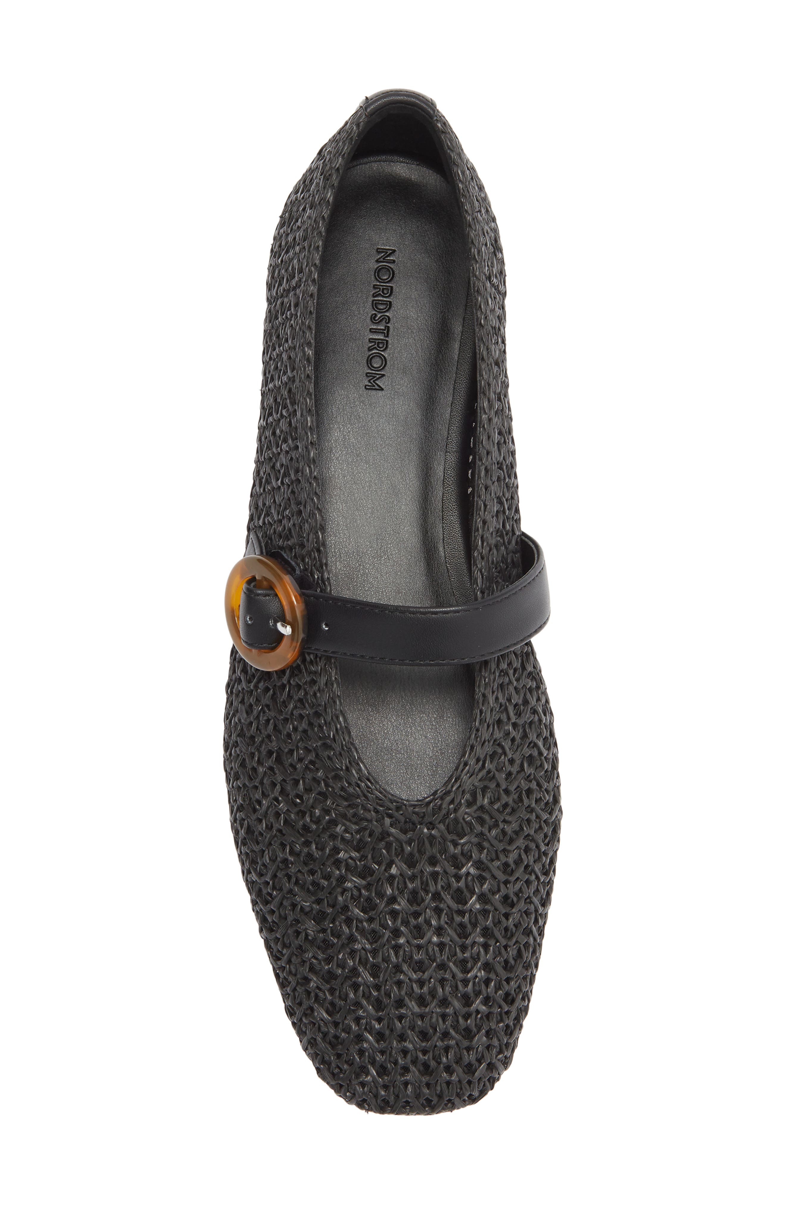 Nordstrom Scout Mary Jane Flat, Alternate, color, Black