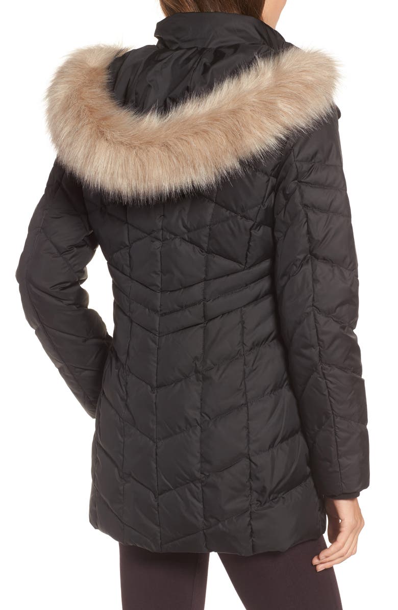 Andrew Marc Marley 30 Coat with Detachable Faux Fur, Alternate, color, 