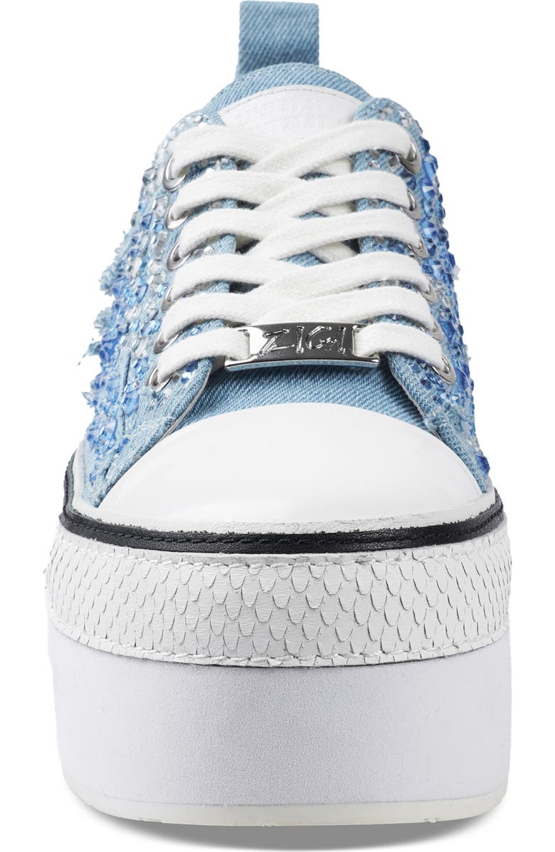 ZIGI Koralay-2 Embellished Platform Sneaker, Alternate, color, Blue/ Multi