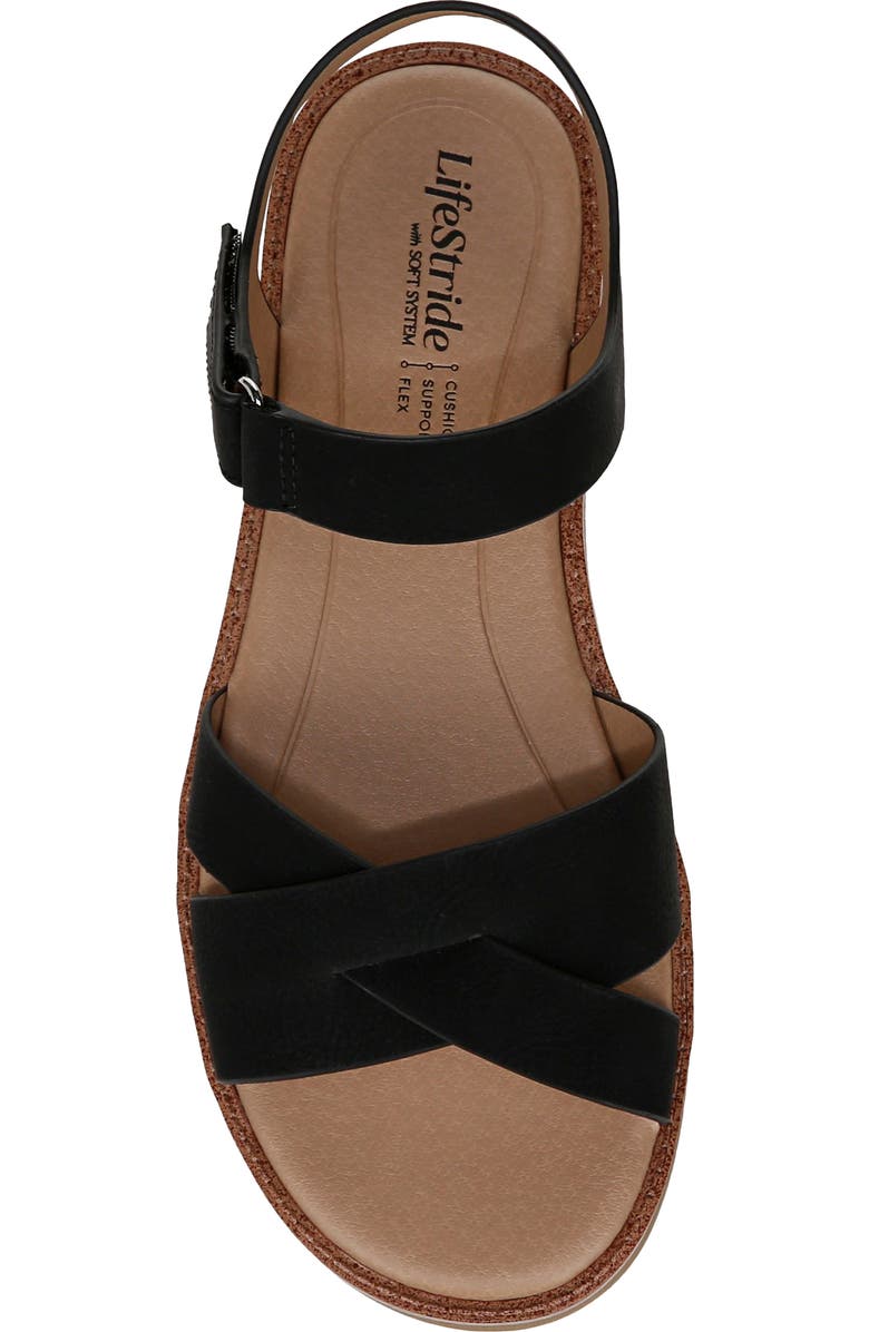 LifeStride Wren Ankle Strap Platform Sandal - Multiple Widths Available, Alternate, color,