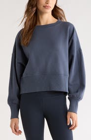 Zella Cloud Fleece Relaxed Sweatshirt