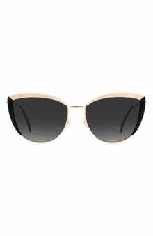 58mm Cat Eye Sunglasses