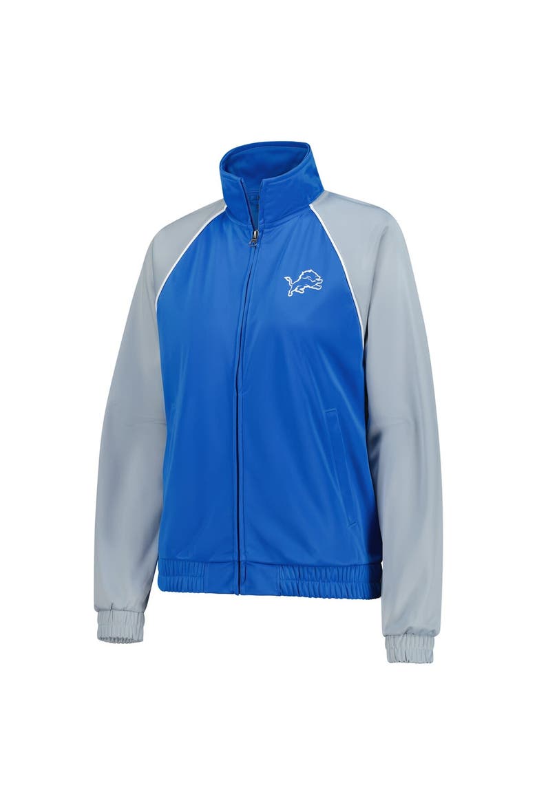 Women's G-III 4Her by Carl Banks Blue Detroit Lions Replay Full-Zip Track Jacket, Alternate, color, Blue