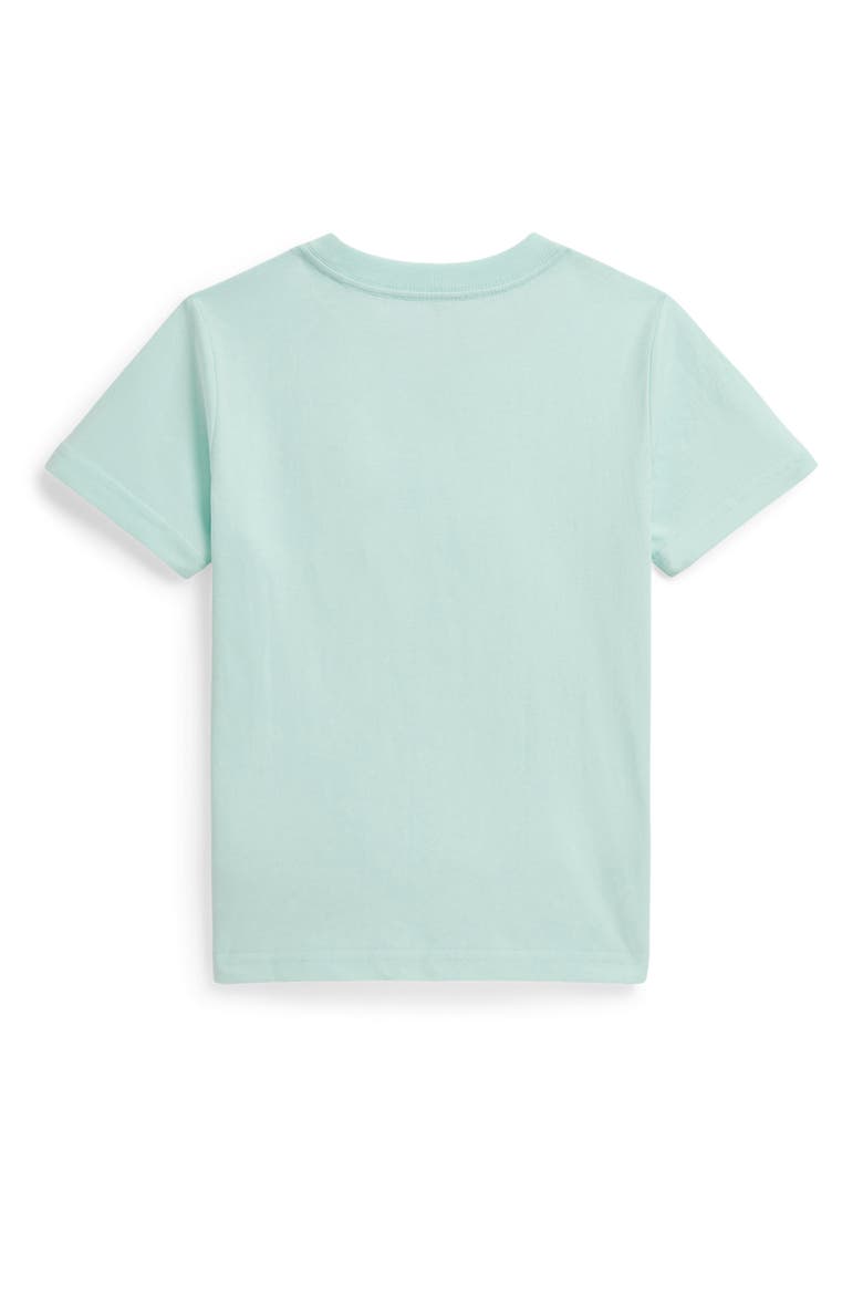Kids' Cotton Jersey Pocket T-Shirt, Alternate, color, CRYSTAL BLUE