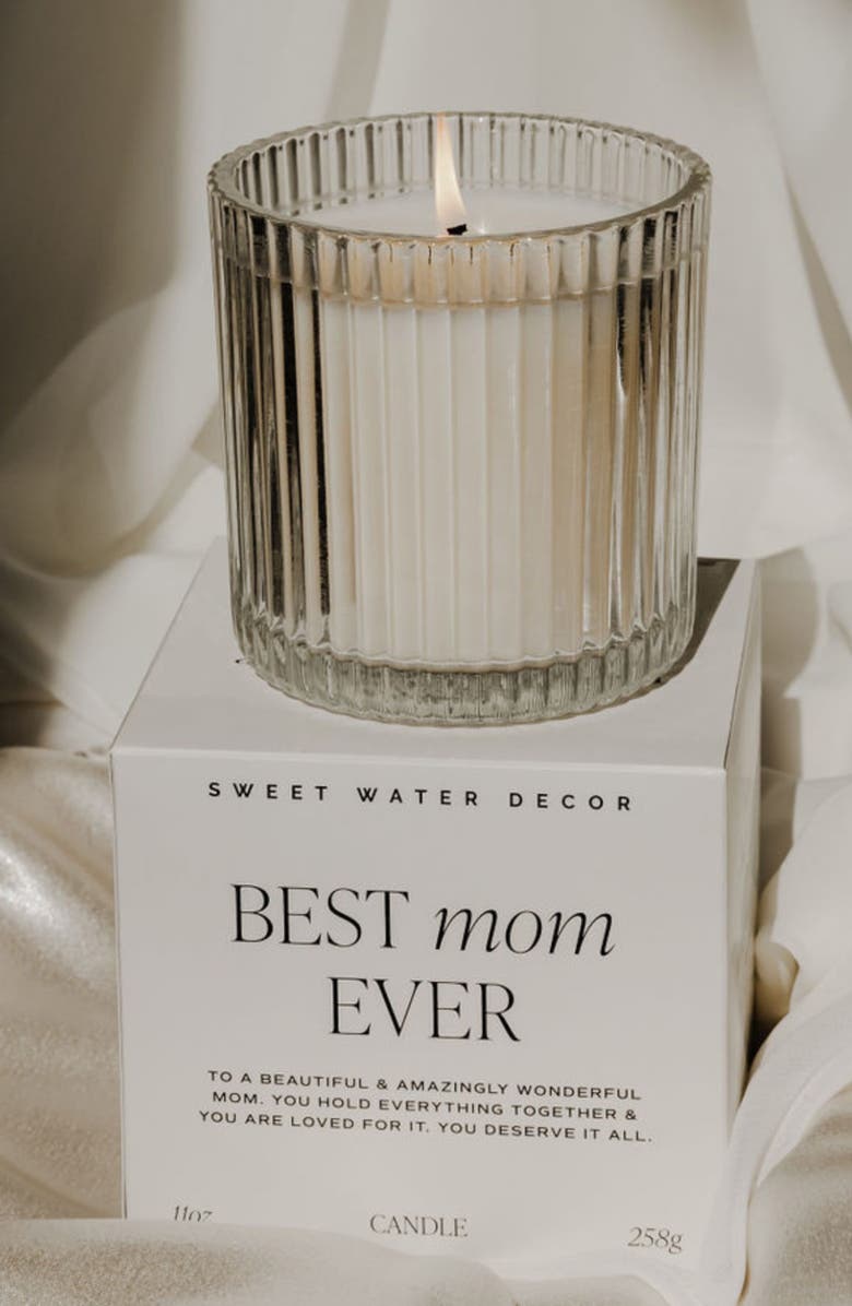 SWEET WATER DECOR BEST MOM EVER BOXED CANDLE, Alternate, color, 
