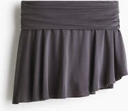 H&M Foldover-waist Asymmetric Yoga Skirt