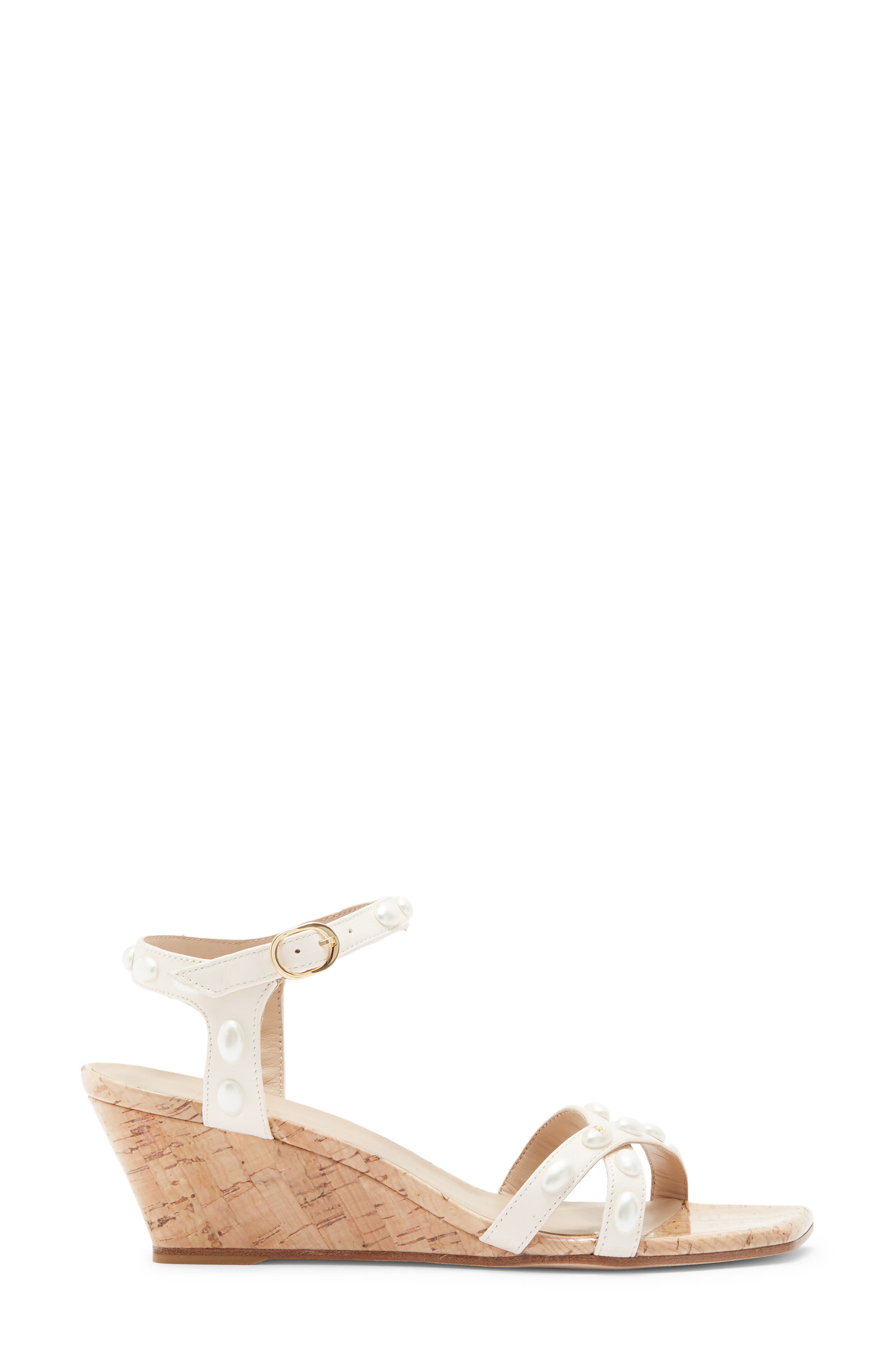 Pearlita 50 Wedge Sandal, Alternate, color, SEASHELL