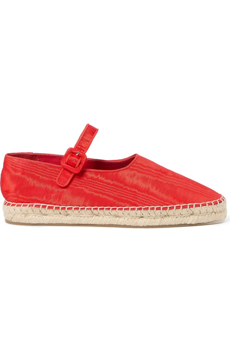 Loeffler Randall Clover Mary Jane Espadrille, Alternate, color, Red