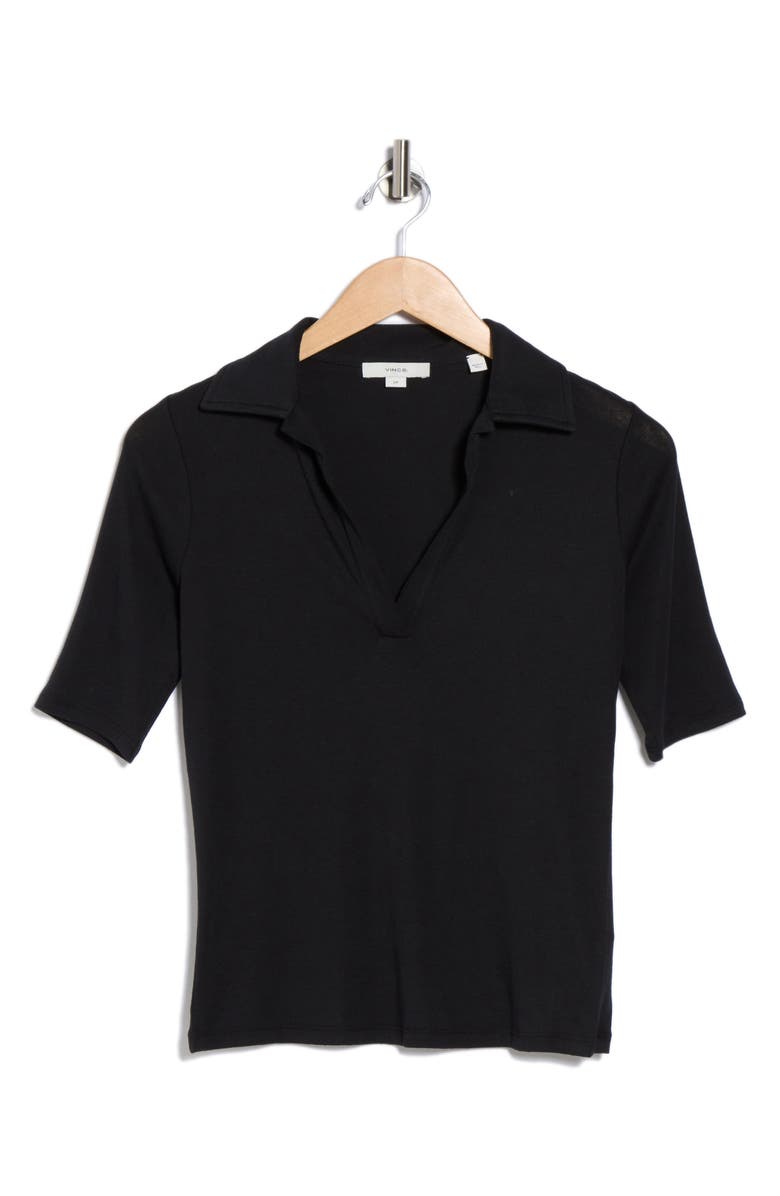 Elbow Sleeve Polo