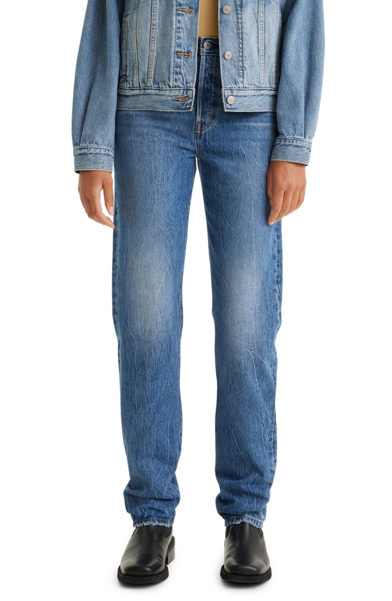 Levi's<sup>®</sup> 501<sup>®</sup> '81 High Waist Straight Leg Jeans, Main, color, 