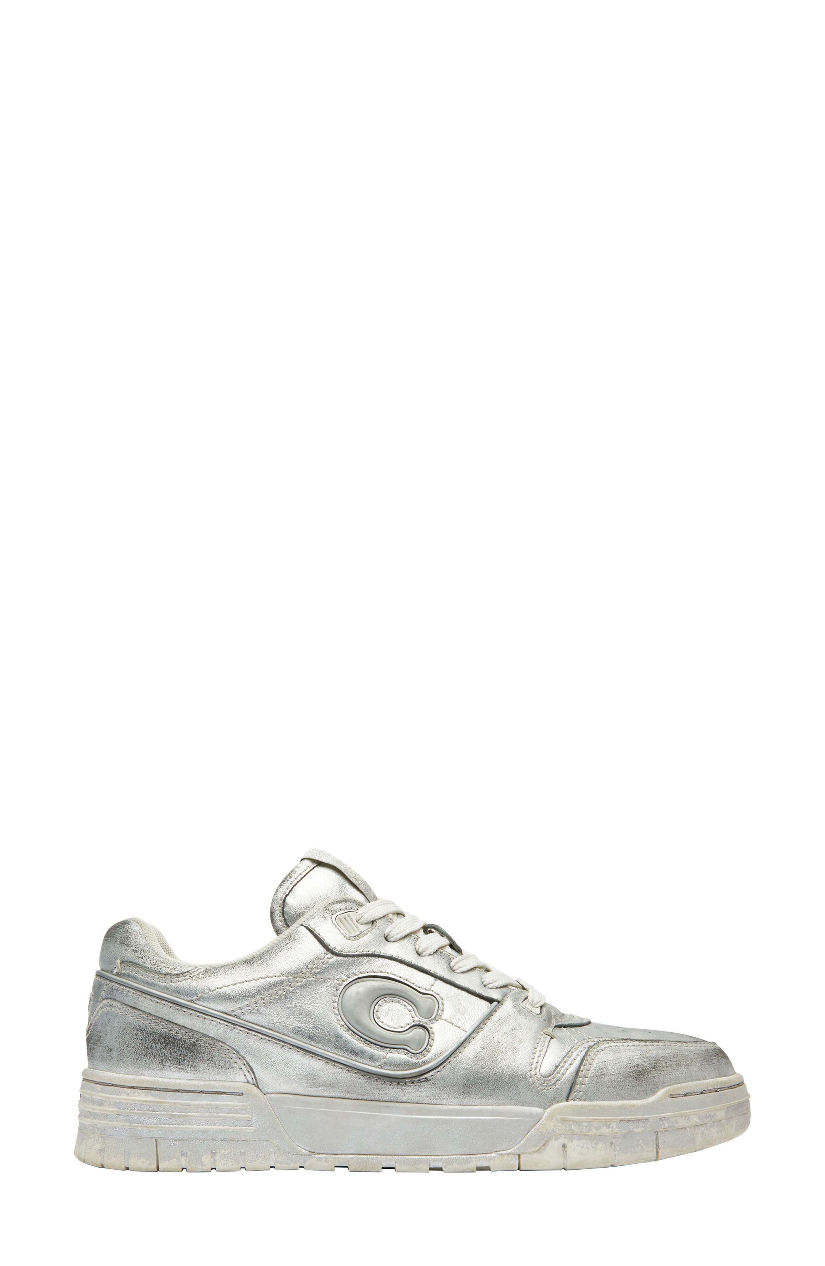COACH Soho Sneaker, Alternate, color, Silver