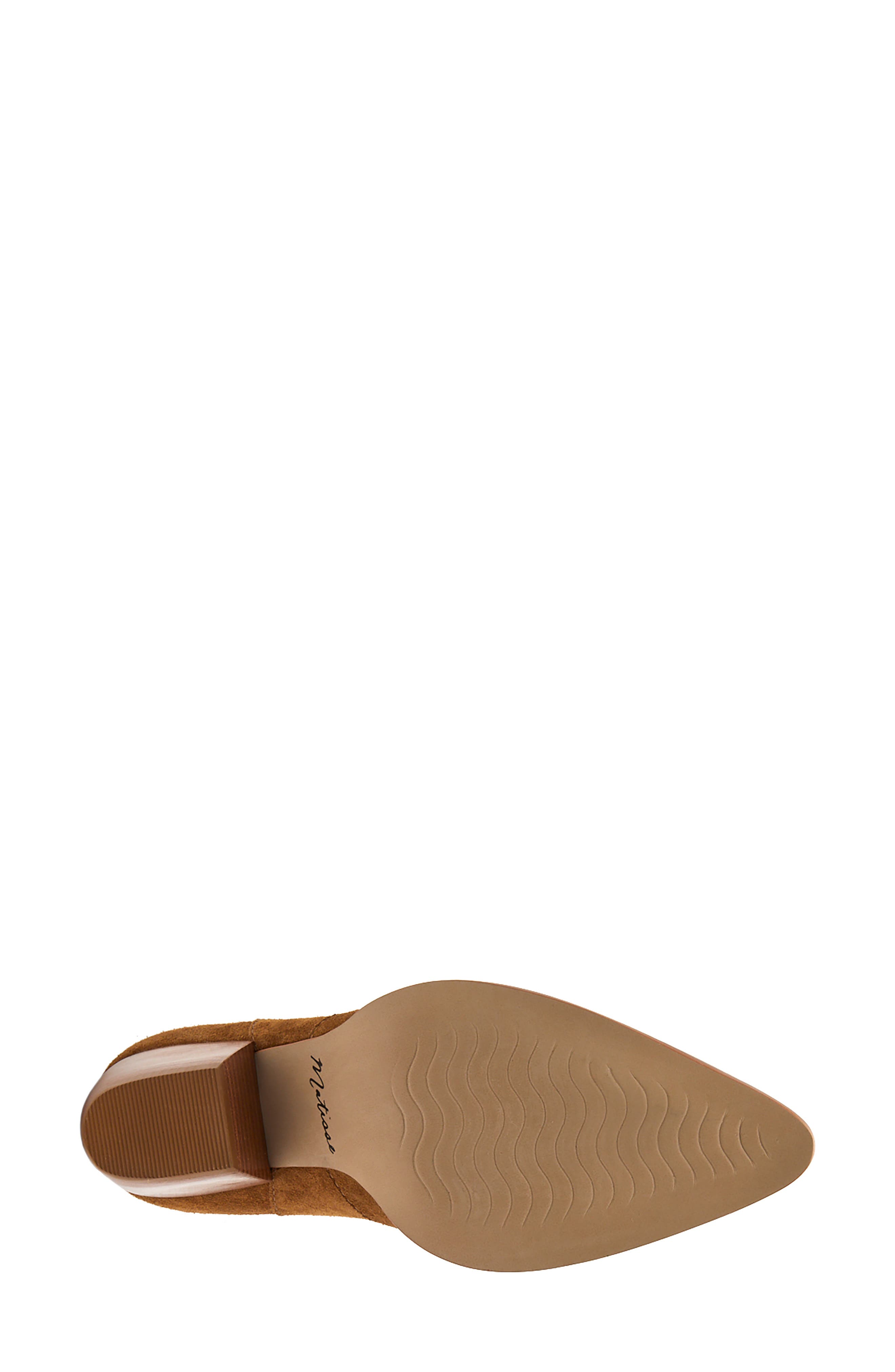 Stella Western Boot, Alternate, color, FAWN SUEDE