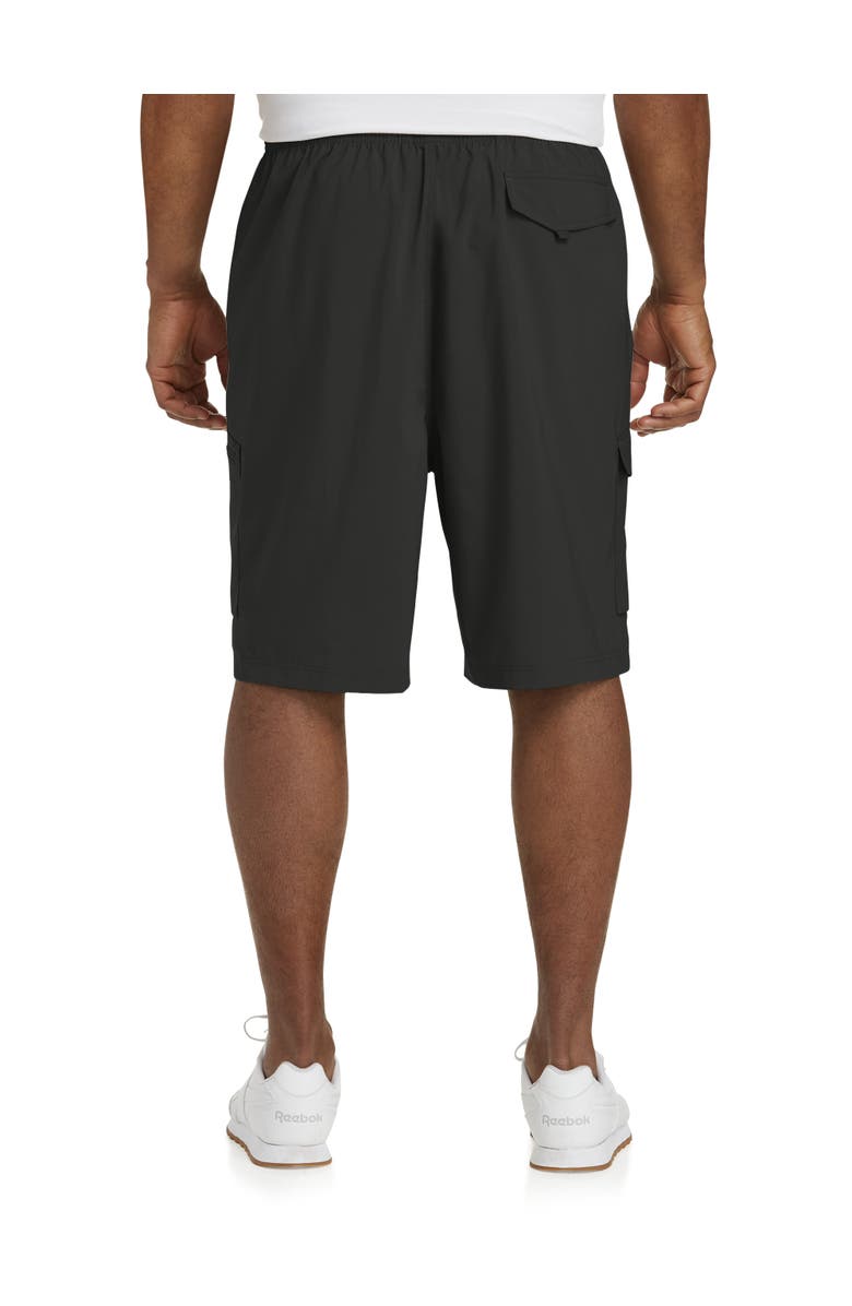 Reebok Performance Ripstop Cargo Shorts, Alternate, color, Black