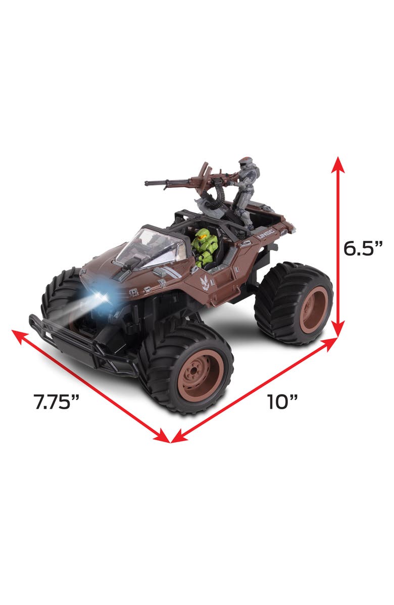 HALO Infinite RC UNSC Warthog "Mud Hog" Vehicle, Alternate, color, Multicolored