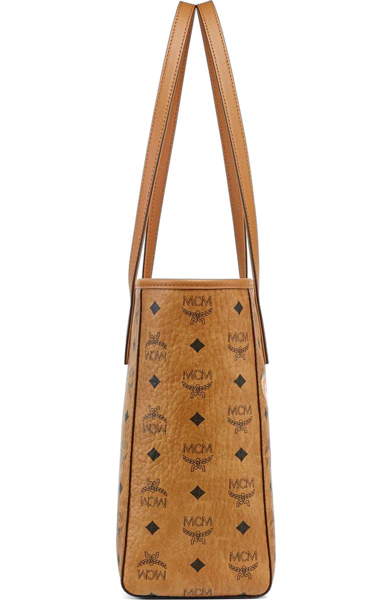 MCM Toni Top-Zip Shopper in Rocket Visetos, Alternate, color,