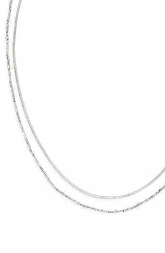 Demi-Fine Layered Chain Necklace