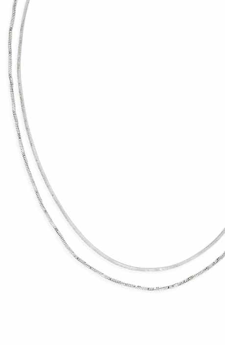 Demi-Fine Layered Chain Necklace