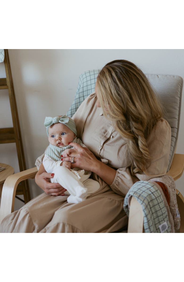 Parker Baby Co. Cable Knit Knotted Headbands, Alternate, color, Pebble Set