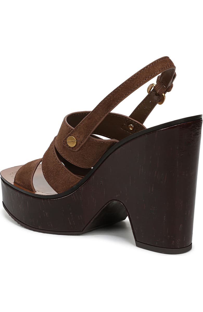 Veronica Beard Peony Slingback Platform Sandal, Alternate, color,