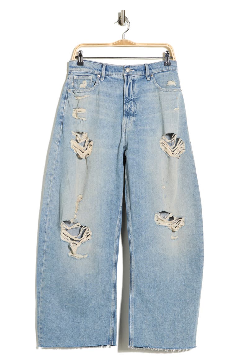 Good Extreme Barrel Jeans, Alternate, color, INDIGO965