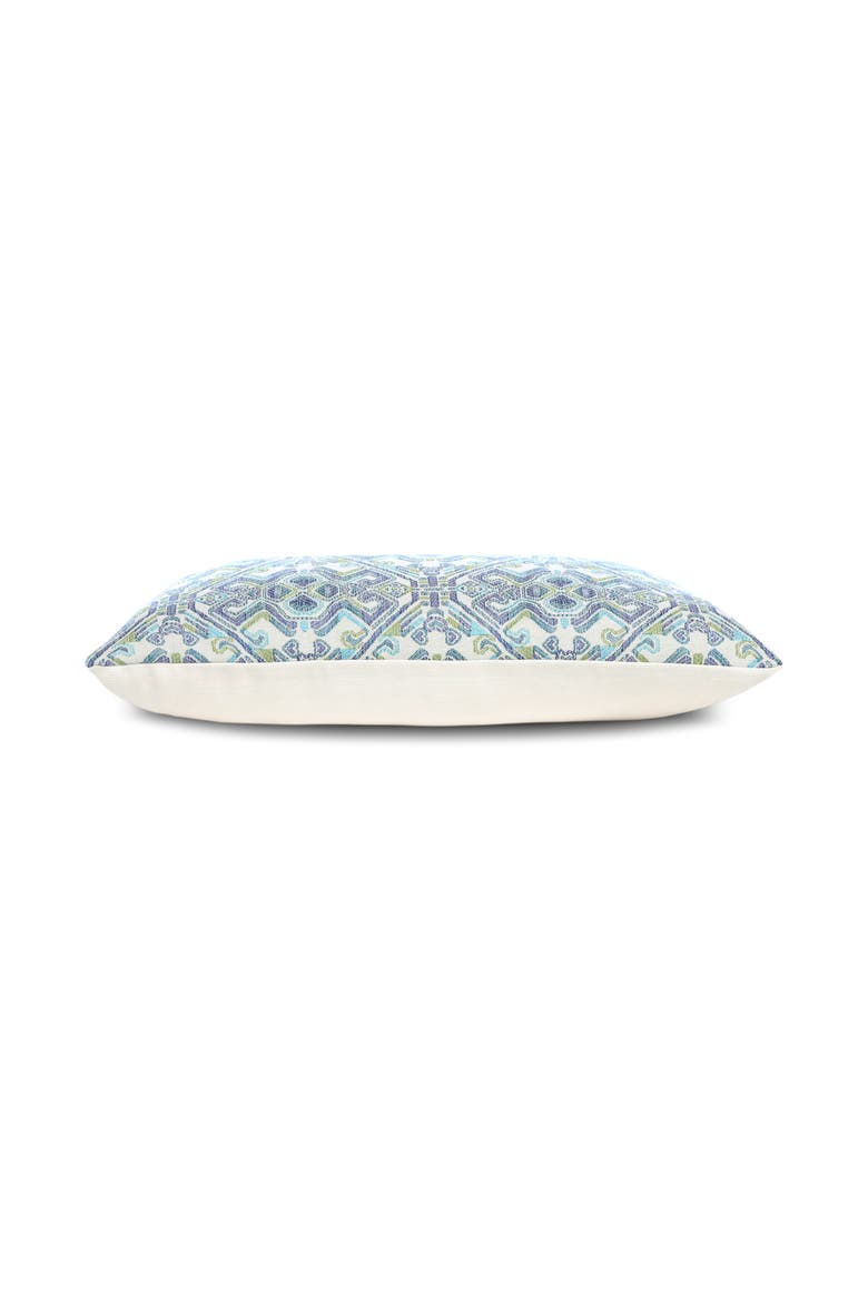 Delphi Jacquard Indoor & Outdoor Woven Accent Pillow, Alternate, color, Multi
