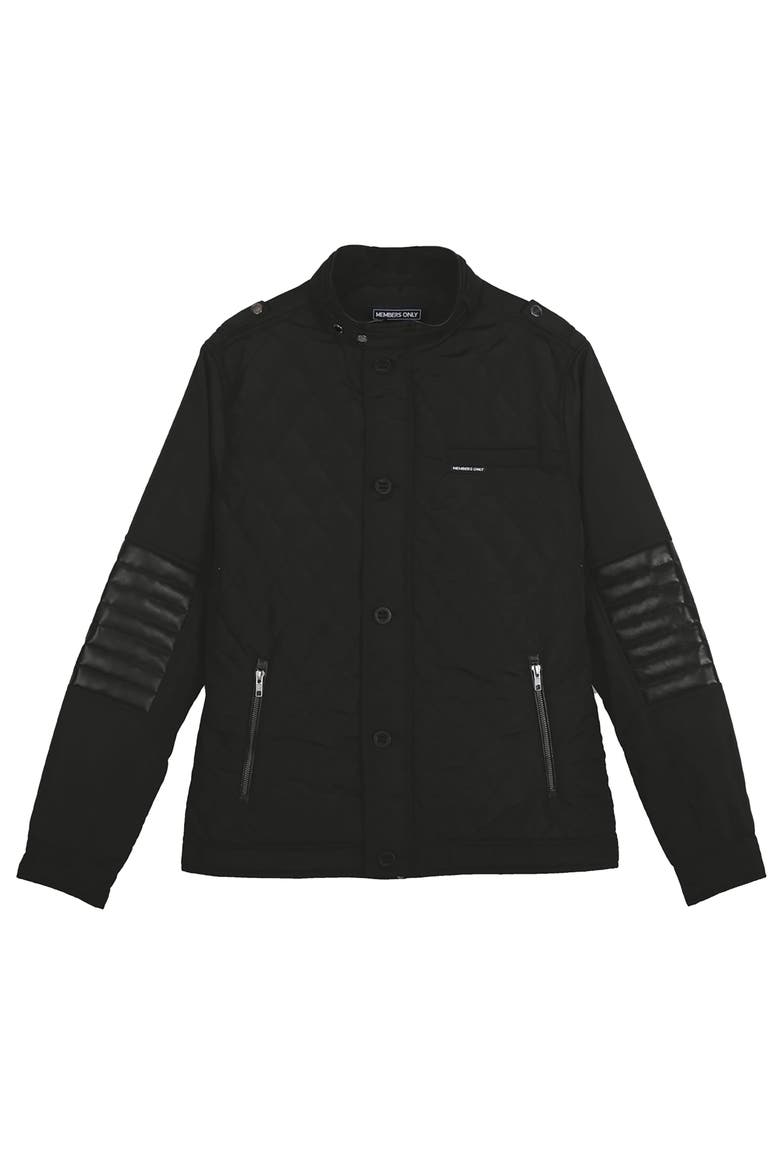 Men's Belmont Quilted Jacket, Alternate, color, Black