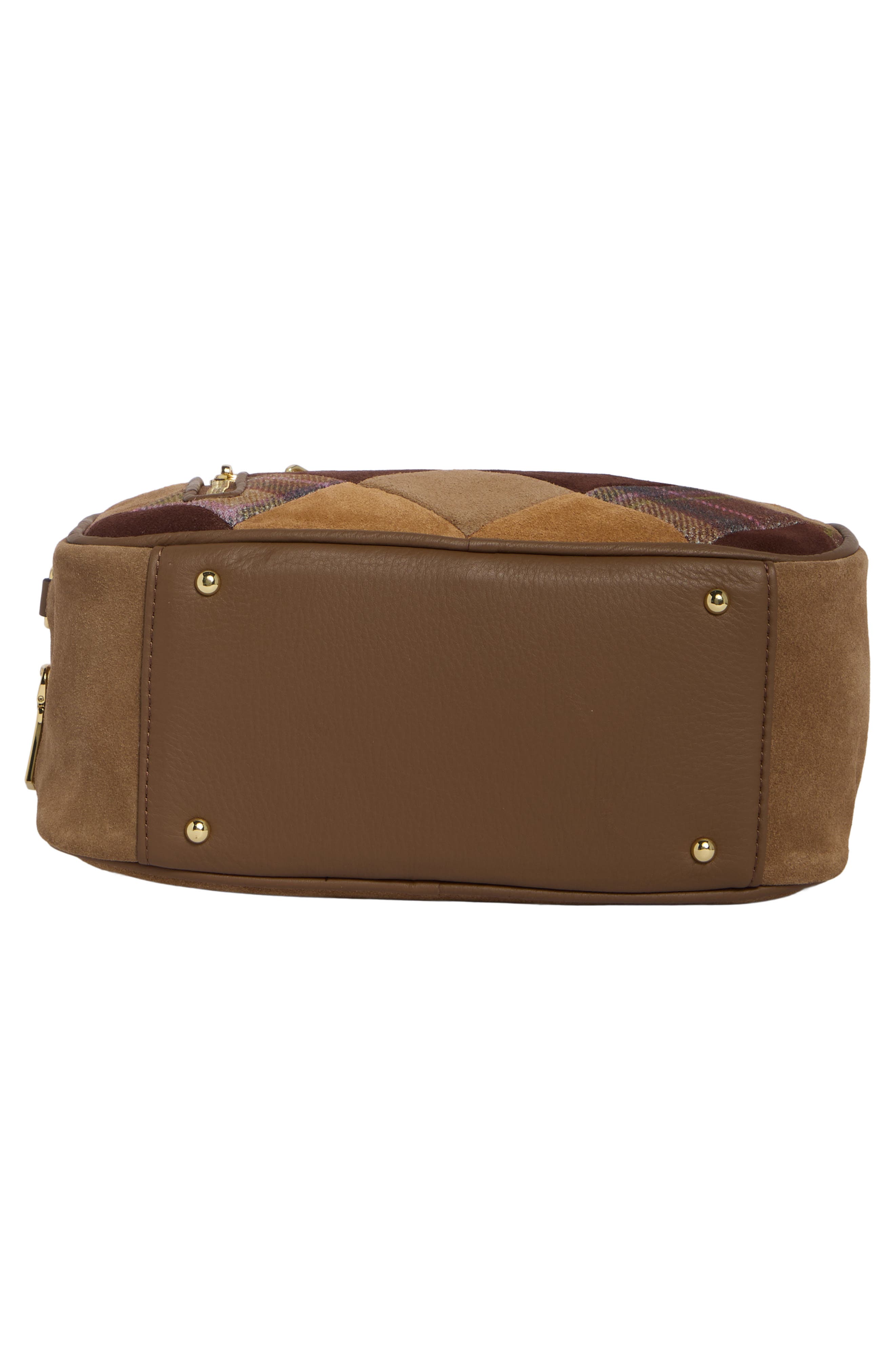 Brooklyn Leather Bowling Satchel, Alternate, color, PATCHWORK