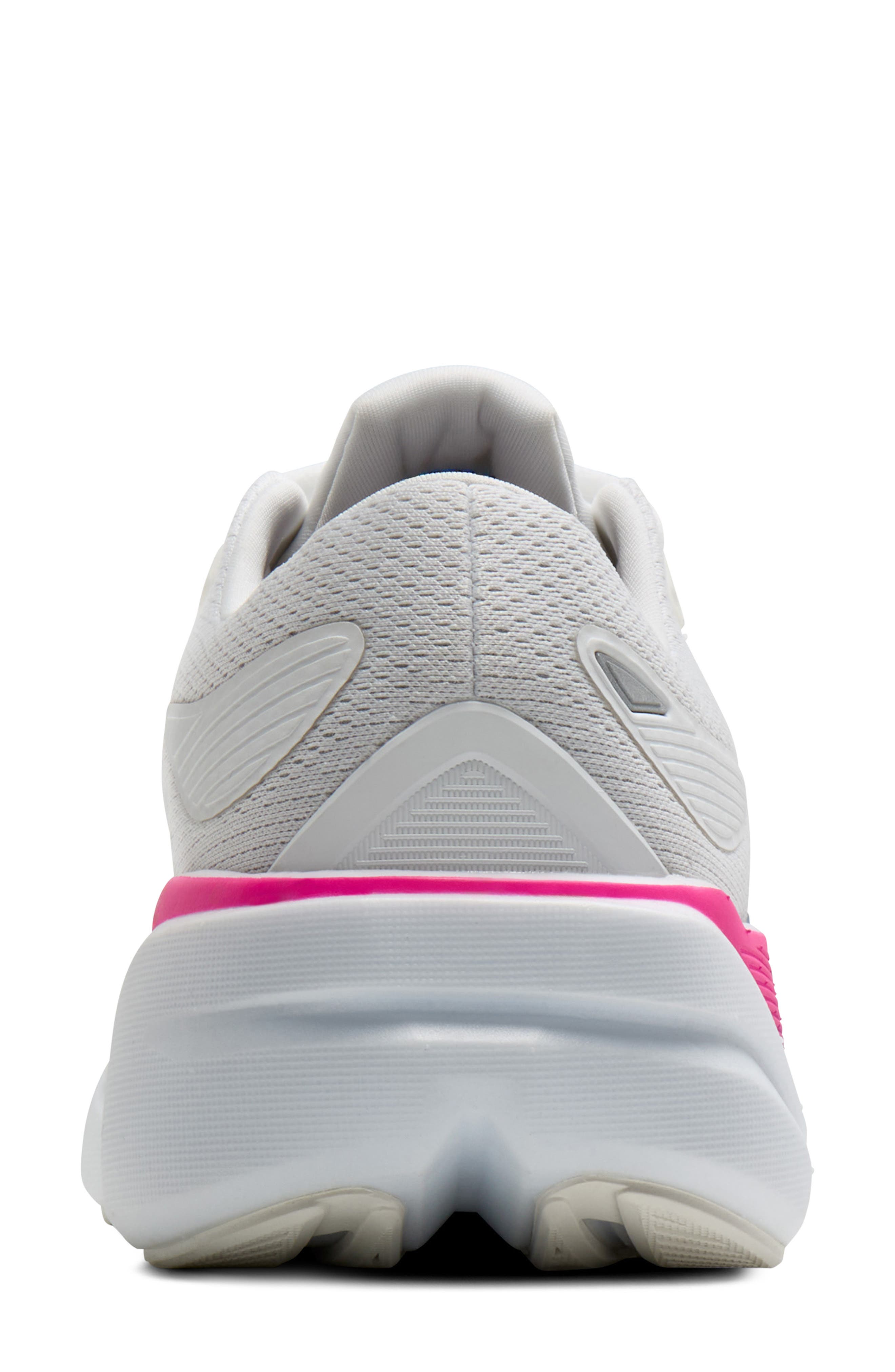 Brooks Ghost Max 3 Running Shoe, Alternate, color, White/ Moonlight/ Pink