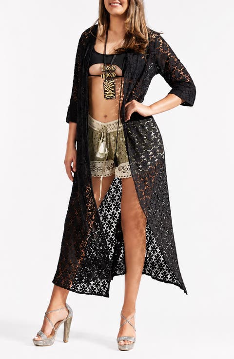 Lace Cover-Up Duster